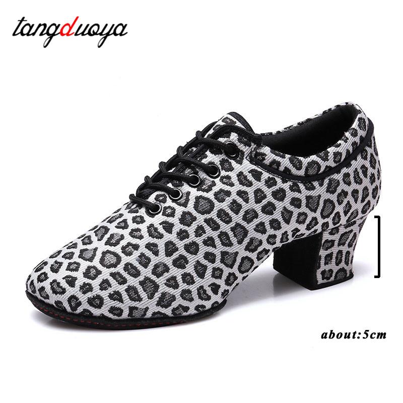 Giày khiêu vũ Latin Latin Giày nữ Jazz Tango Salsa Người phụ nữ hiện đại Giày khiêu vũ Giày khiêu vũ Giày 5cm Giày thể thao nhảy múa Color: 5cm indoor gold Shoe Size: 38