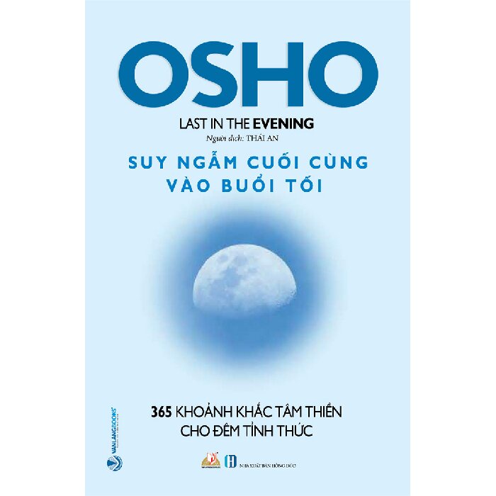 Sách OSHO Suy Ngẫm Cuối Cùng Vào Buổi Tối