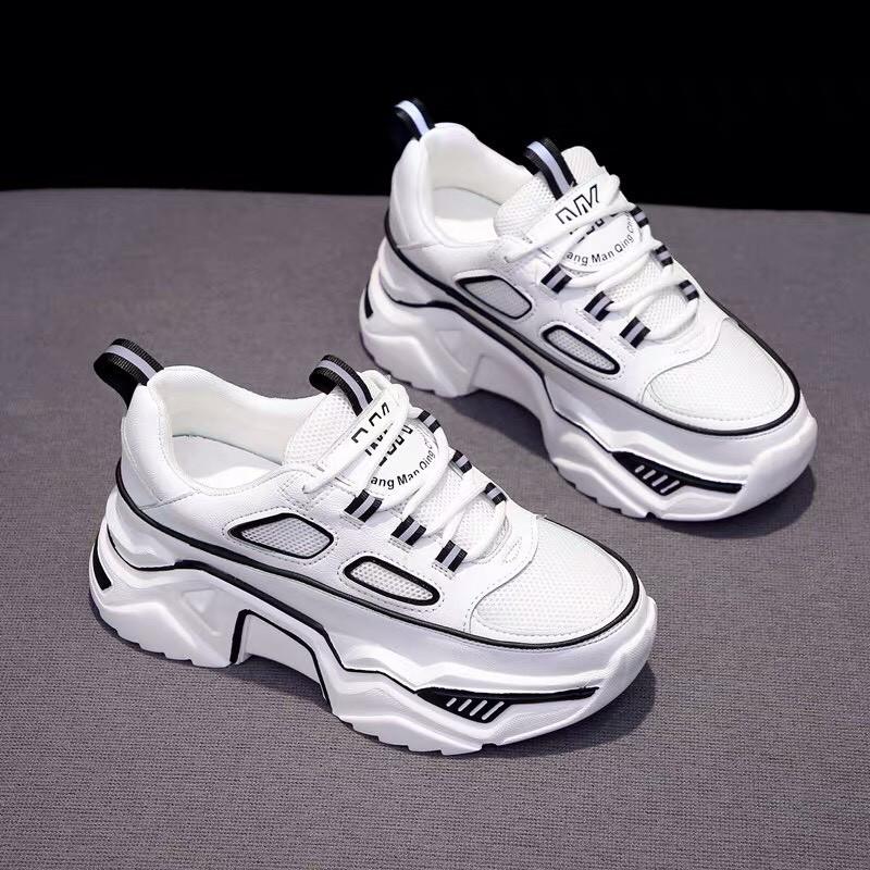 Giày thể thao sneaker nữ MK phản quang siêu đẹp đi học, đi chơi