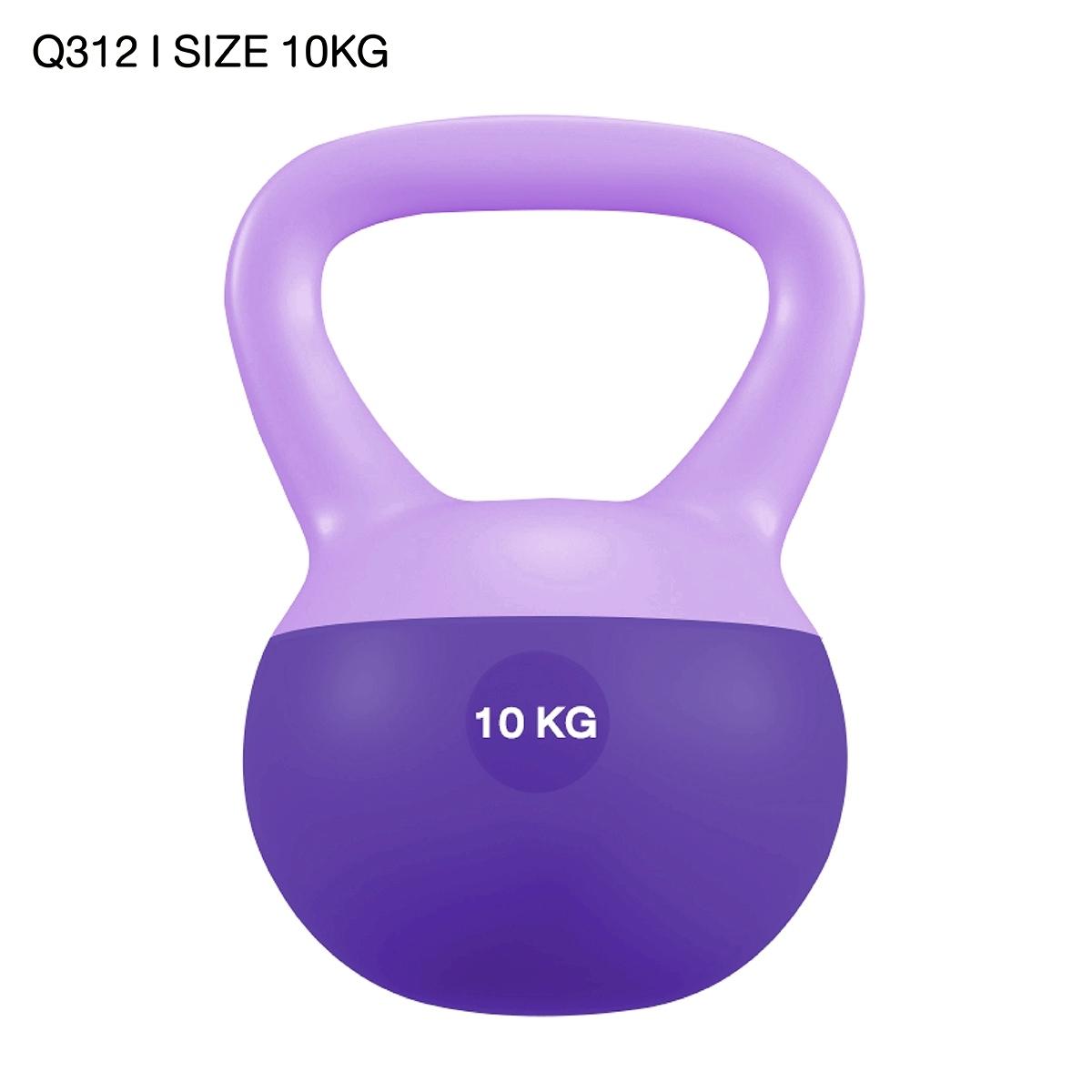 BG Q312 Tạ Bình Vôi,Tạ Quai Xách 10kg Bọc Cao Su Cao Cấp