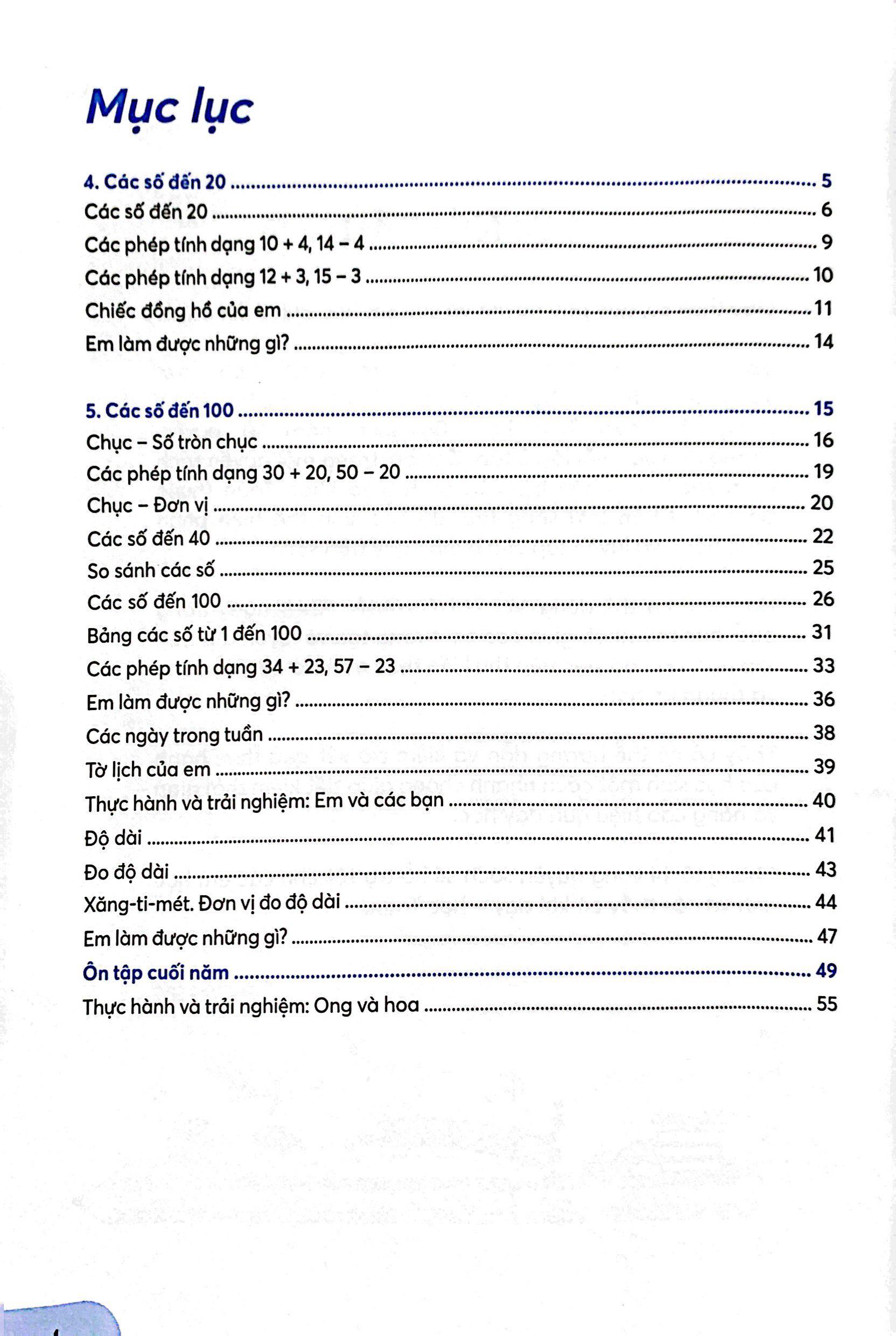 Vở Thực Hành Toán 1 - Tập 2 (Theo Bộ SGK Chân Trời Sáng Tạo) (2023)