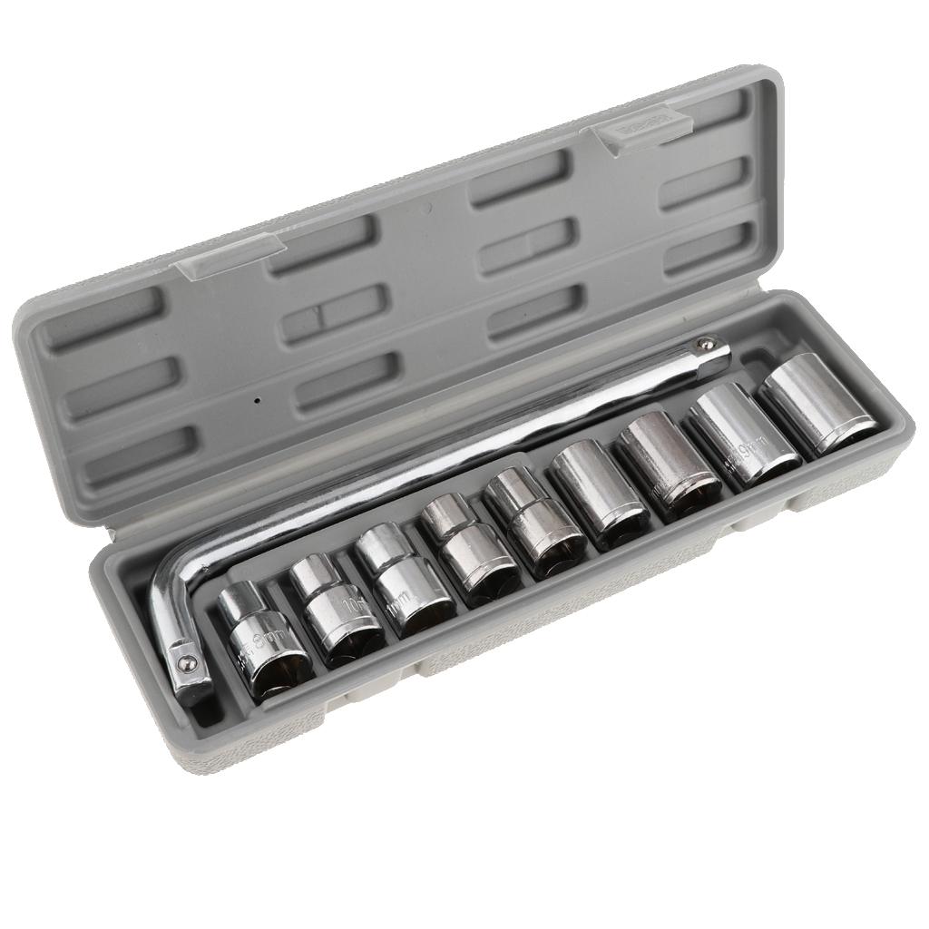 Metal Wrench Socket Set Car Tools For Automotive Motorcycle Repair