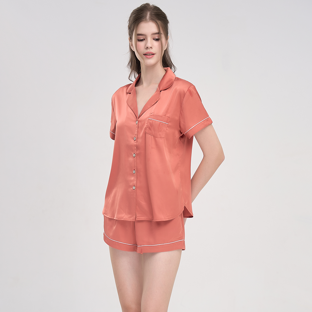 Bộ Đồ Short Satin Nữ Vincy Thoáng Mát BSS101W21