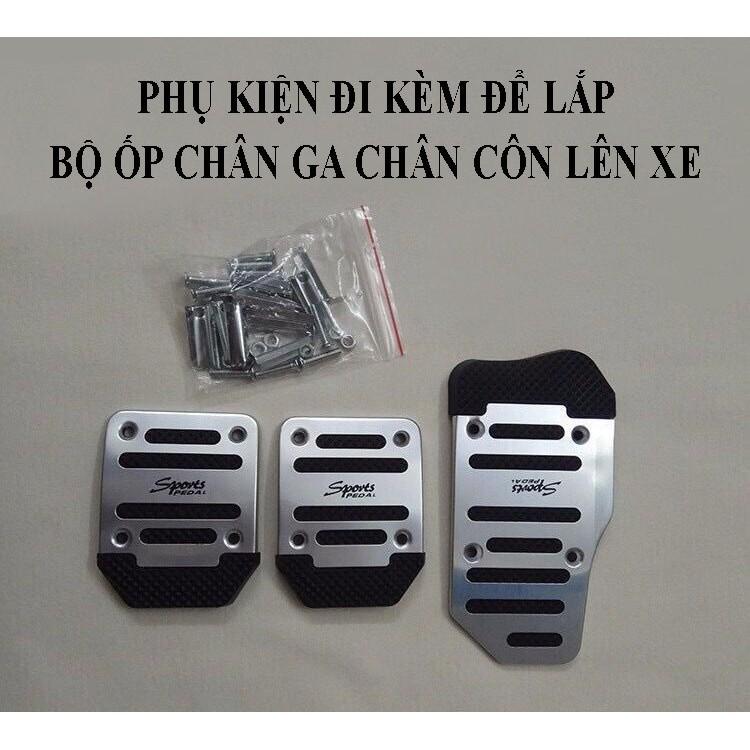 Bộ ốp chân ga chân thắng ô tô