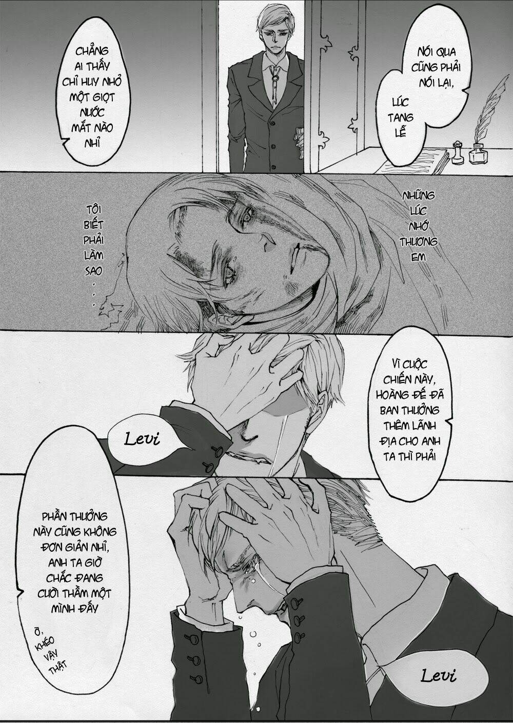 tấn công người khổng lồ - doujinshi eruri chapter 1 6