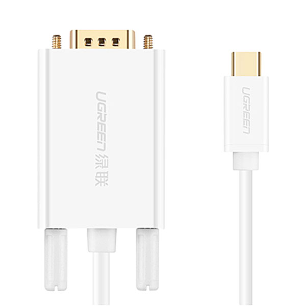 Cáp Chuyển Đổi Ugreen USB Type-C Sang VGA 30842 (1.5m) - Hàng Chính Hãng