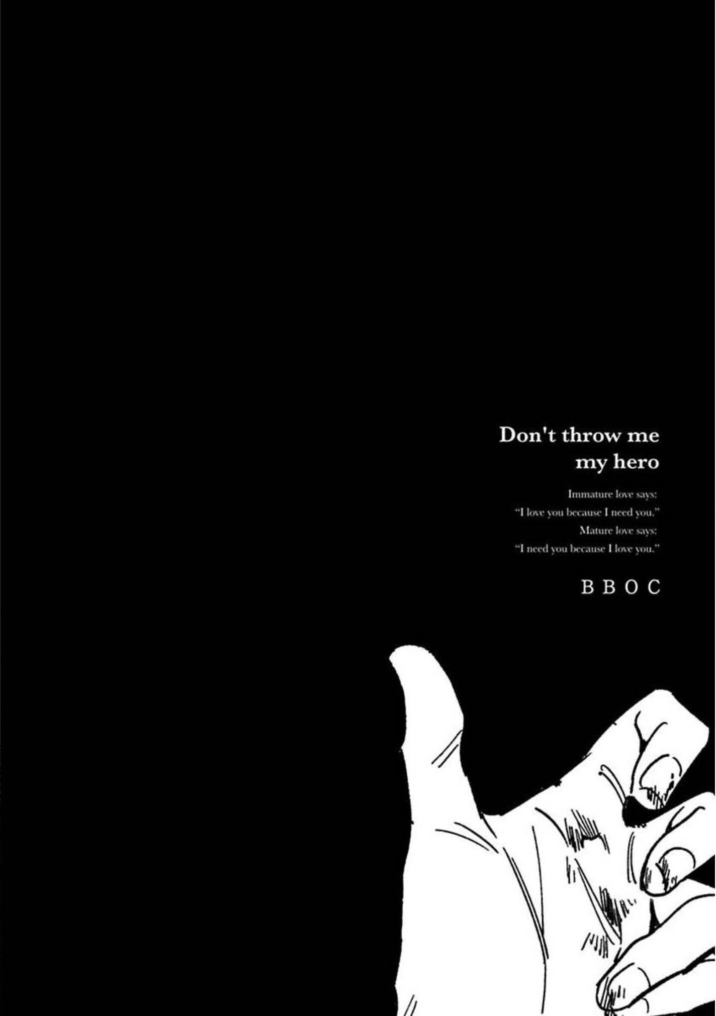 đừng bỏ rơi tôi, người hùng của tôi chapter 9 1