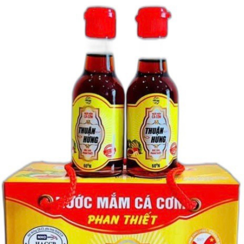 Nước mắm cốt nhĩ Thuận Hưng 60 đạm/1 hộp 8 chai 60ml