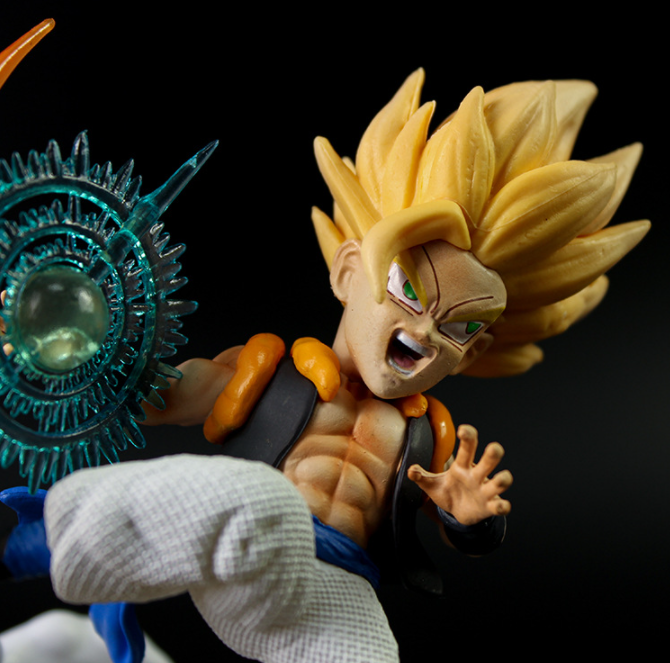 Mô hình nhân vật Gotenks supper saiyan Dragon Ball 17cm