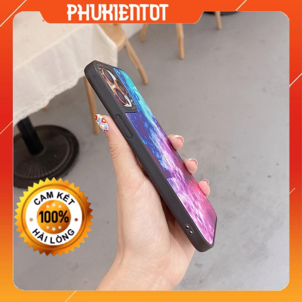 ỐP lưng iphone màu Gala-Xy cho iphone 7/8plus,X/Xsmax, 11/11promax, 12/12pro/12promax
