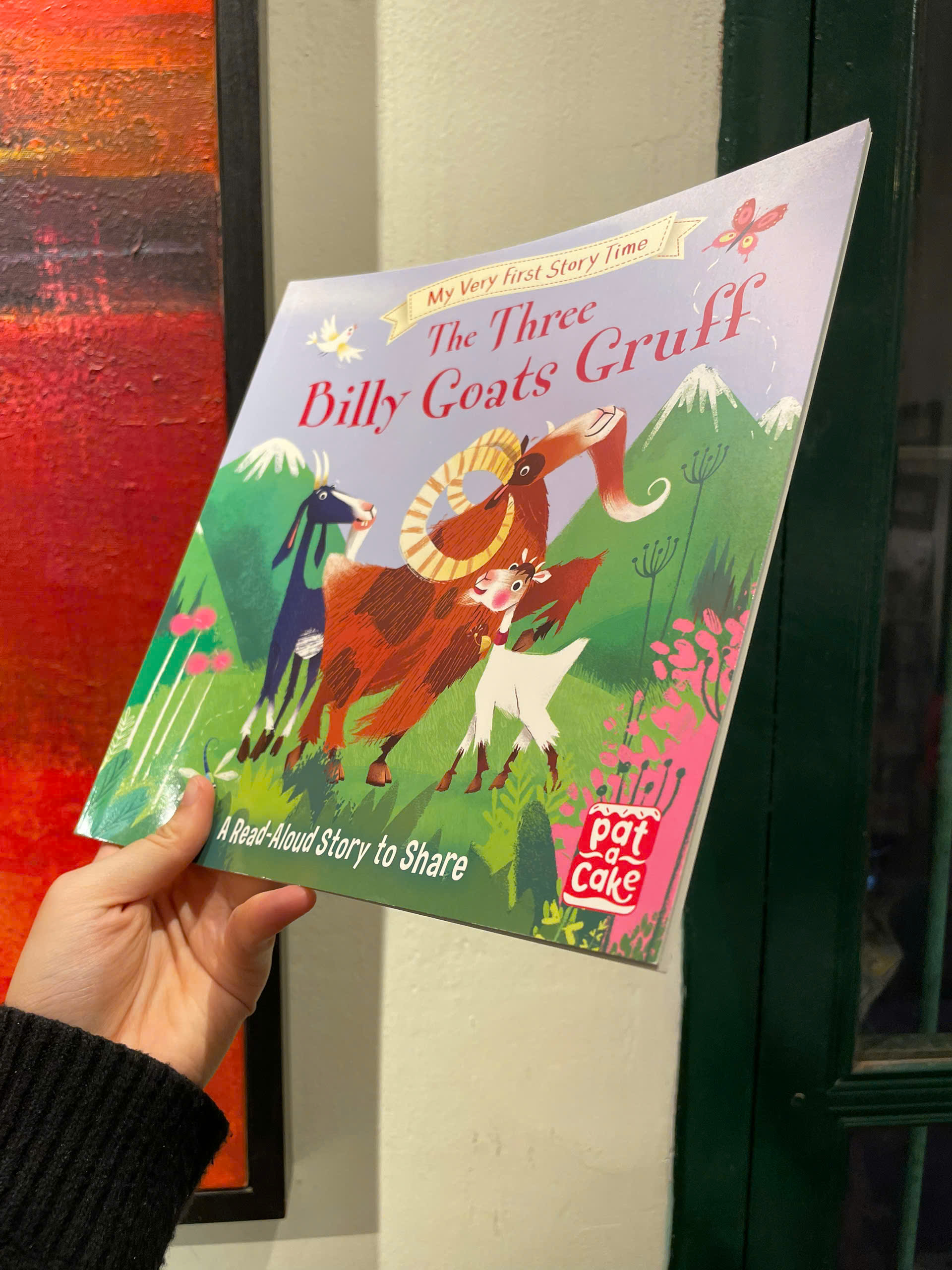 Sách - The Three Billy Goats Gruff: Fairy Tale by Ronne Randall - Children Picture book in English