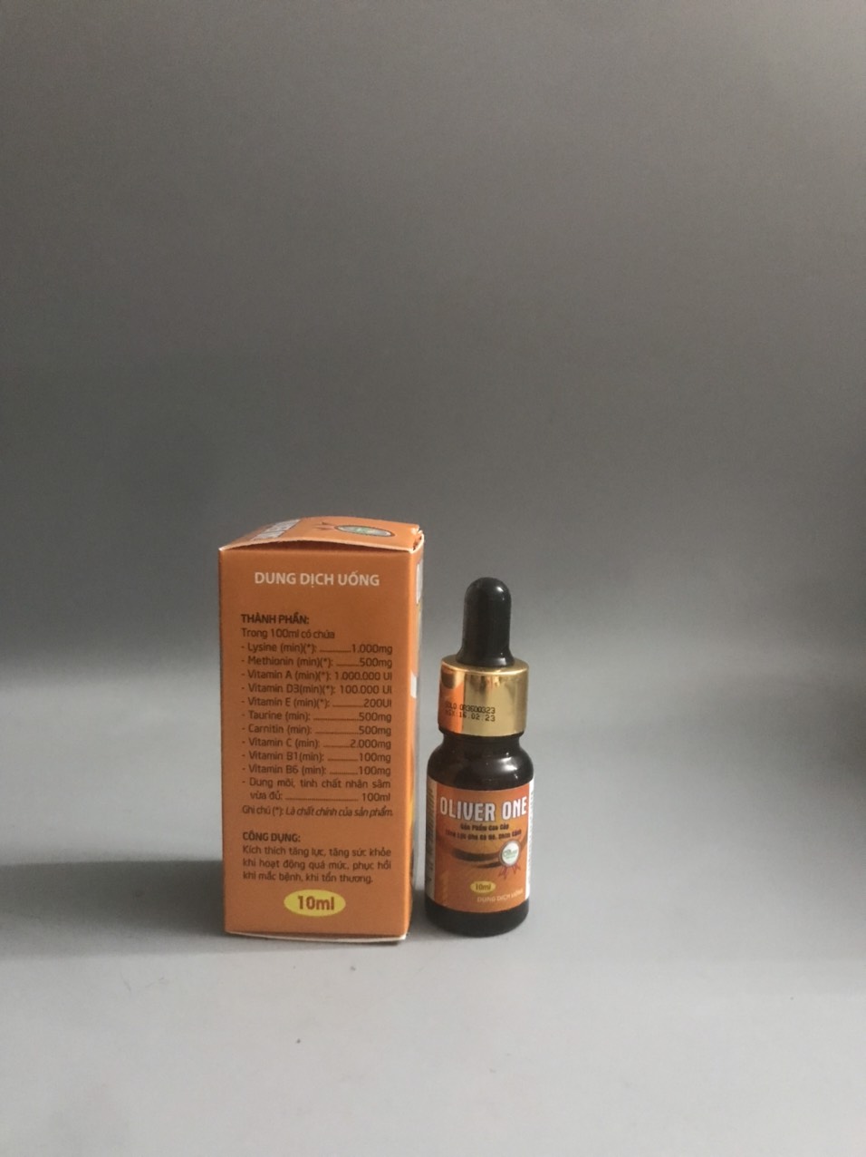 Oliver One tăng lực cho gà đá, chim cảnh 10 ML
