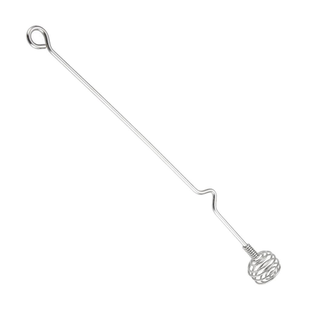 Stainless Steel Honey Dipper Spoon Stirring Stick Bar Stirring Stick 24.5cm