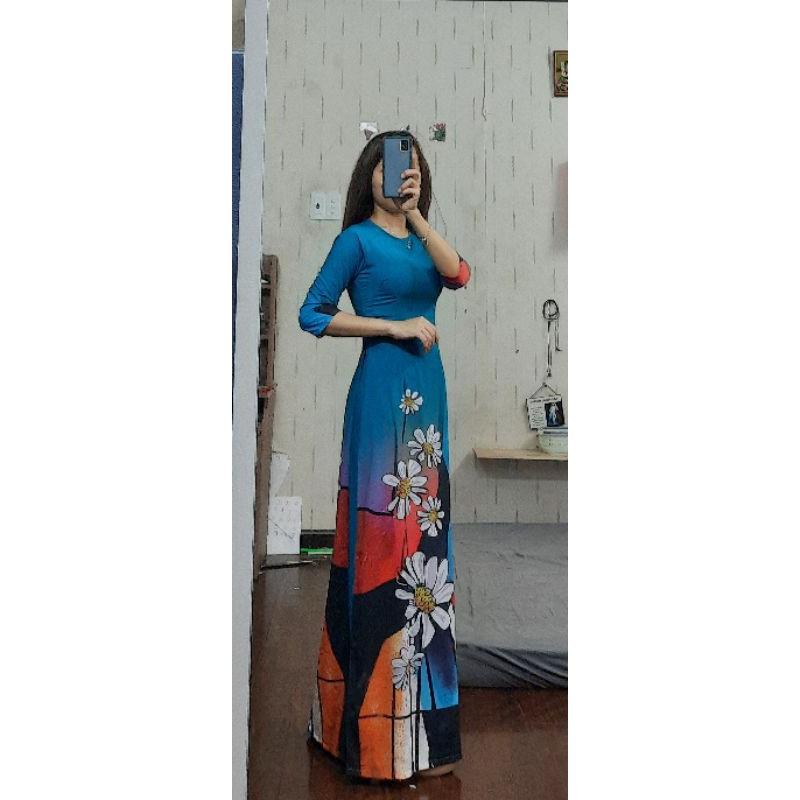 Áo dài may sẵn in 3D
