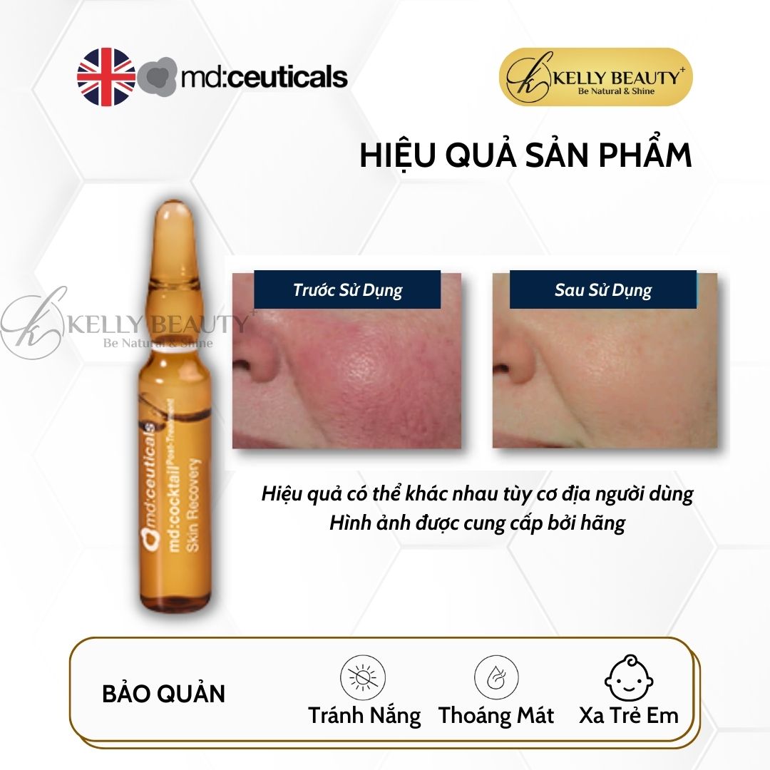 Tinh Chất Phục Hồi Da MD:Cocktail Skin Recovery - MD:Ceuticals | Kelly Beauty