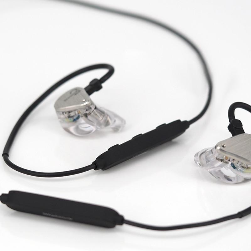 Cáp Bluetooth 5.0 Cao Cấp Moondrop Littleblack Bluetooth 5.0 High quality Bluetooth Cable support Aptx for KZ TRN TFZ earphones