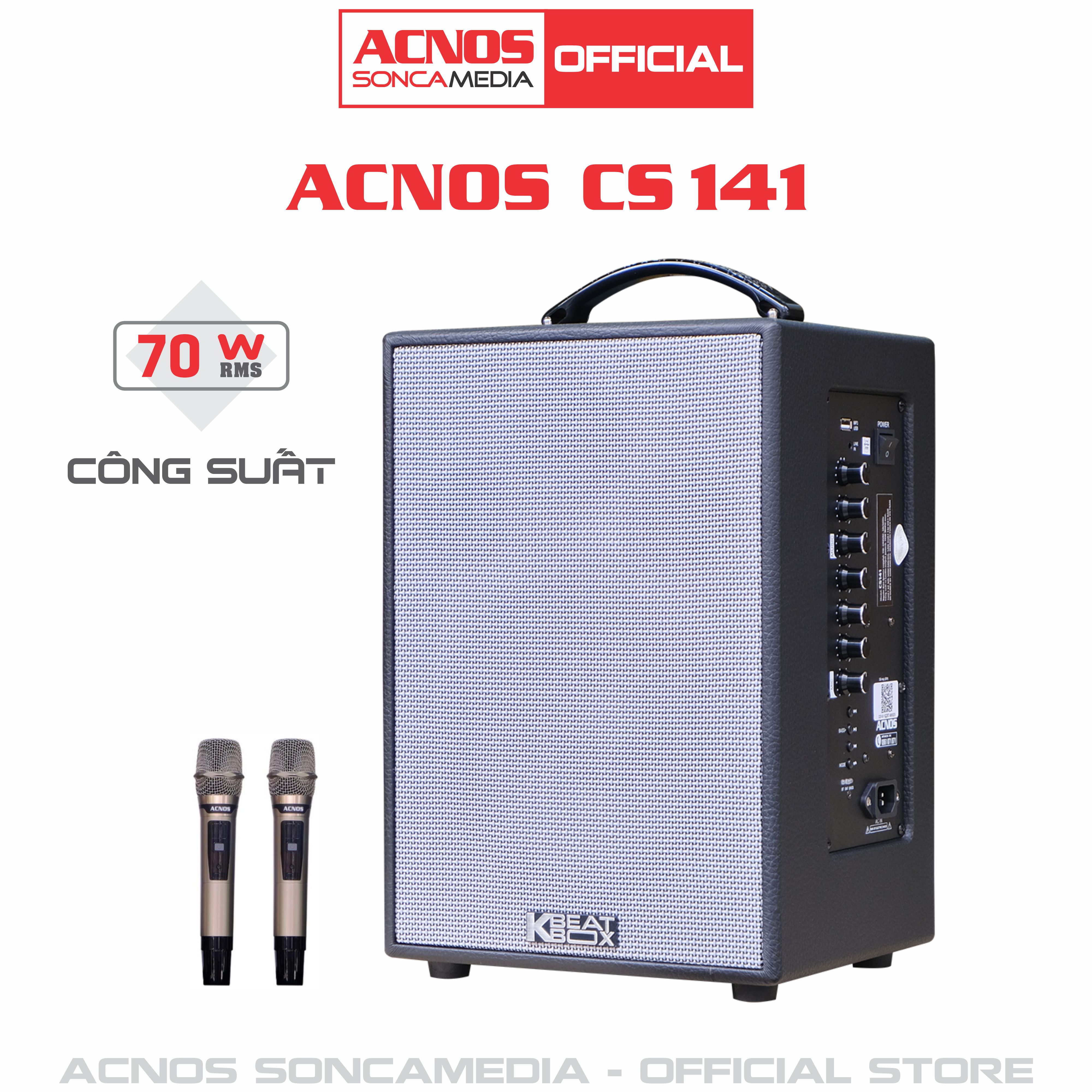 Dàn âm thanh di động xách tay ACNOS CS141