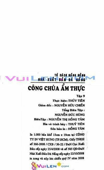công chúa ẩm thực chapter 9 2