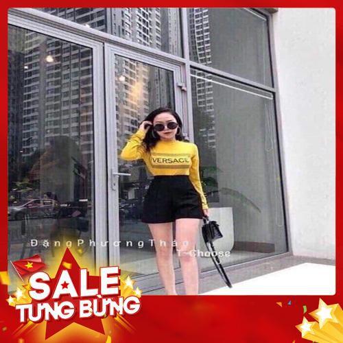 Quần nữ quần Quần short nữ cạp cao chất vải tuyết mưa xưởng may giá sỉ