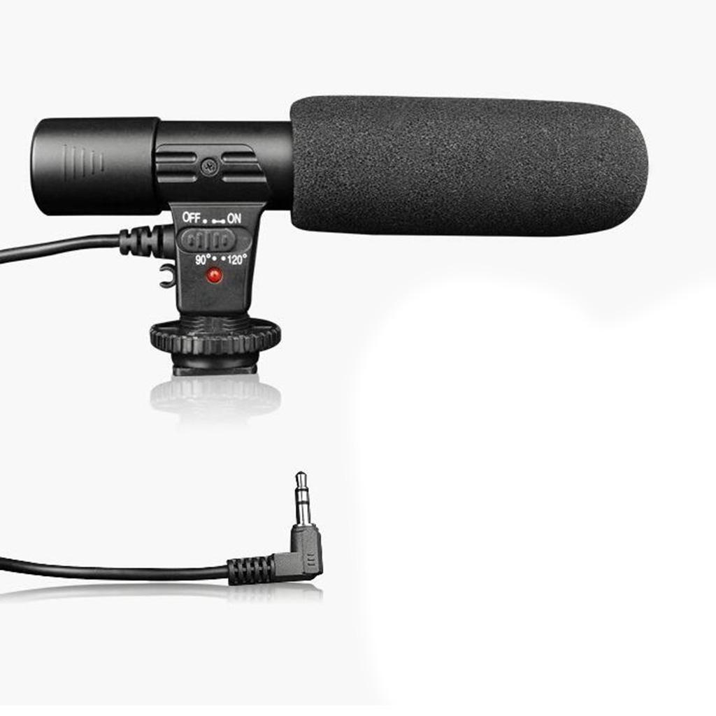 Microphone Recording DSLR Camera DV Photography 3.5mm Interface