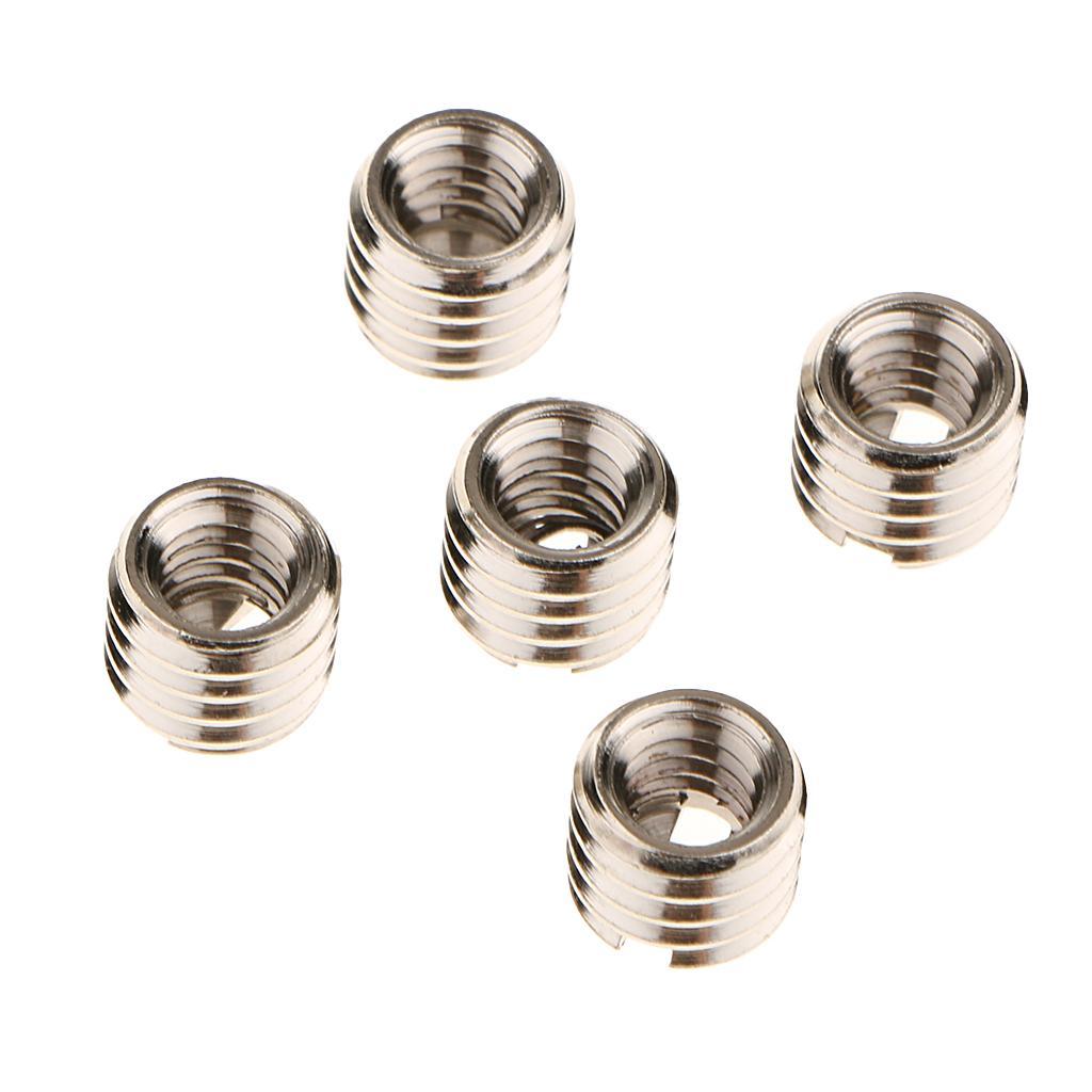 5x 1/4" to 3/8" Convert Screw Thread Adapter Tripod Mounting Monopod Camera