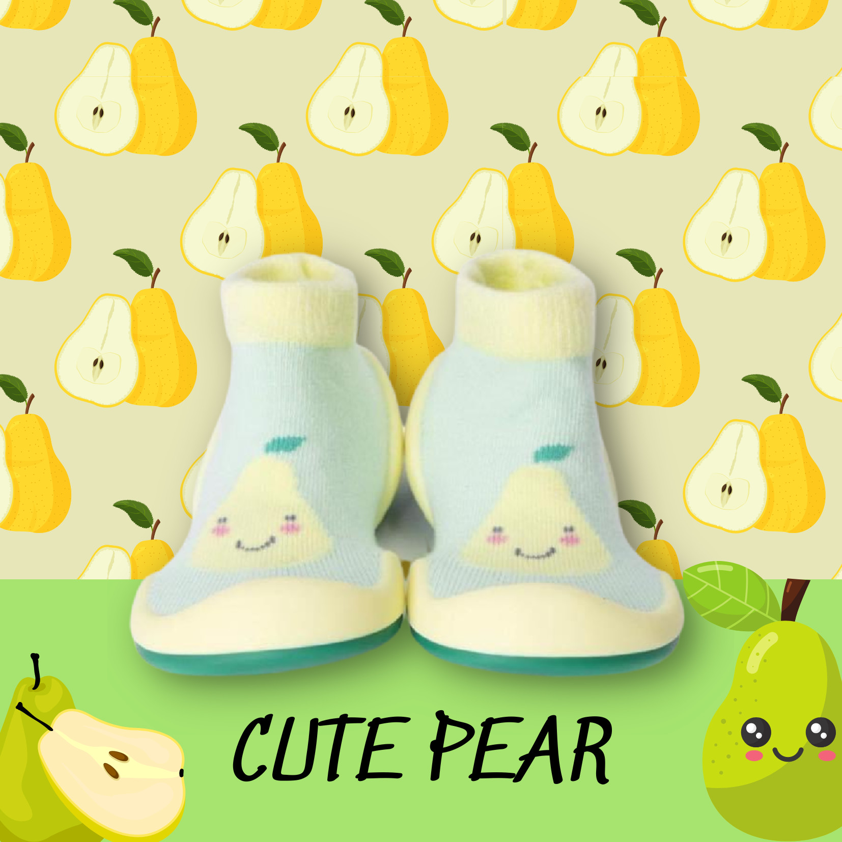 CHÍNH HÃNG GGOMOOSIN HÀN QUỐC CUTE PEAR TRÁI LÊ