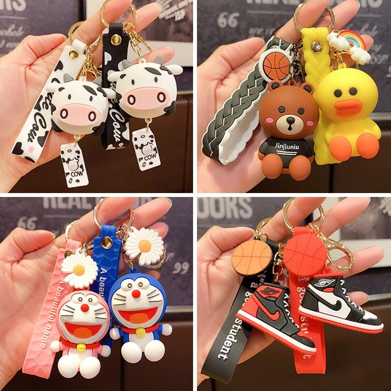 Móc chìa khóa hoạt hình siêu dễ thương