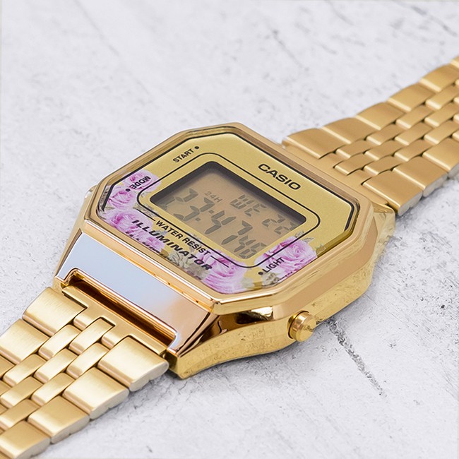 Đồng Hồ Nữ Dây Kim Loại Casio LA680WGA-4CDF (33.5 x 28.6 mm)