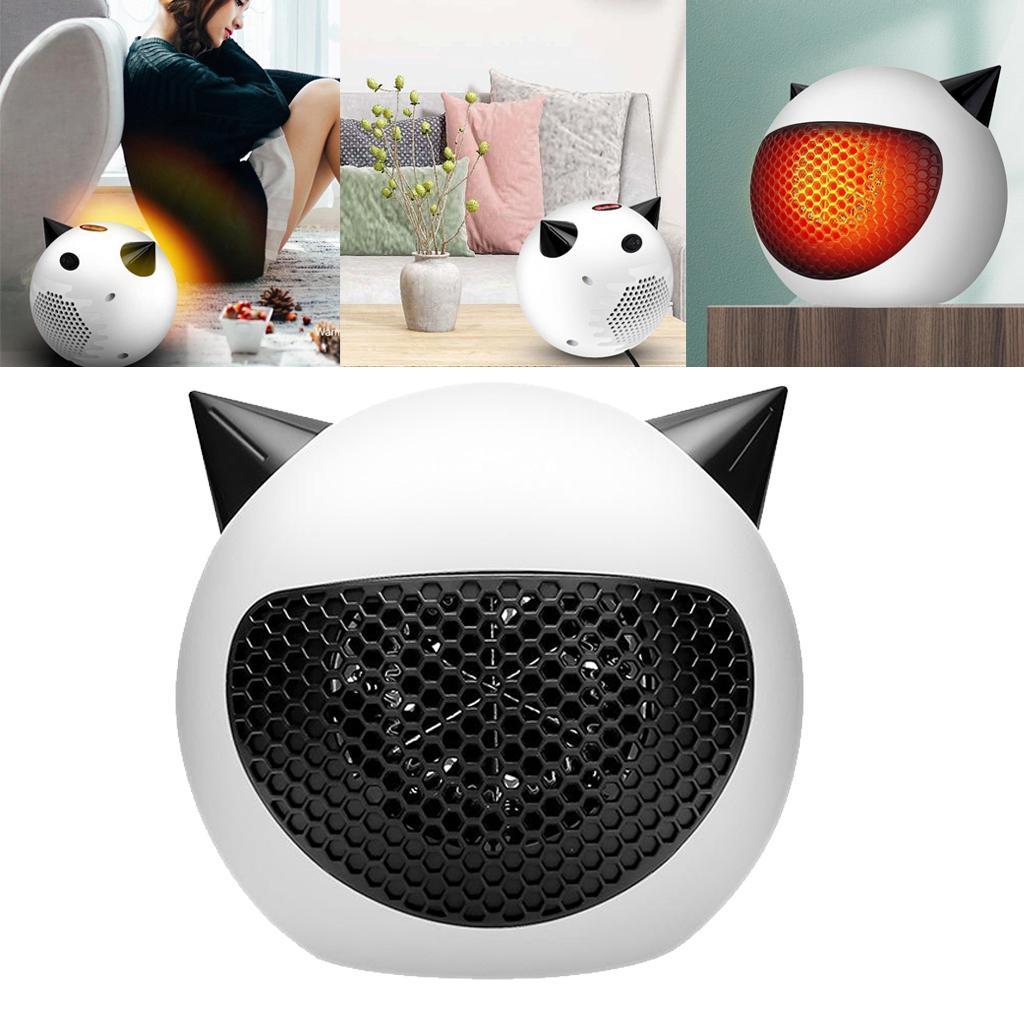 Electric Portable Heater Warm Heating Space Warmer Desk Home Office