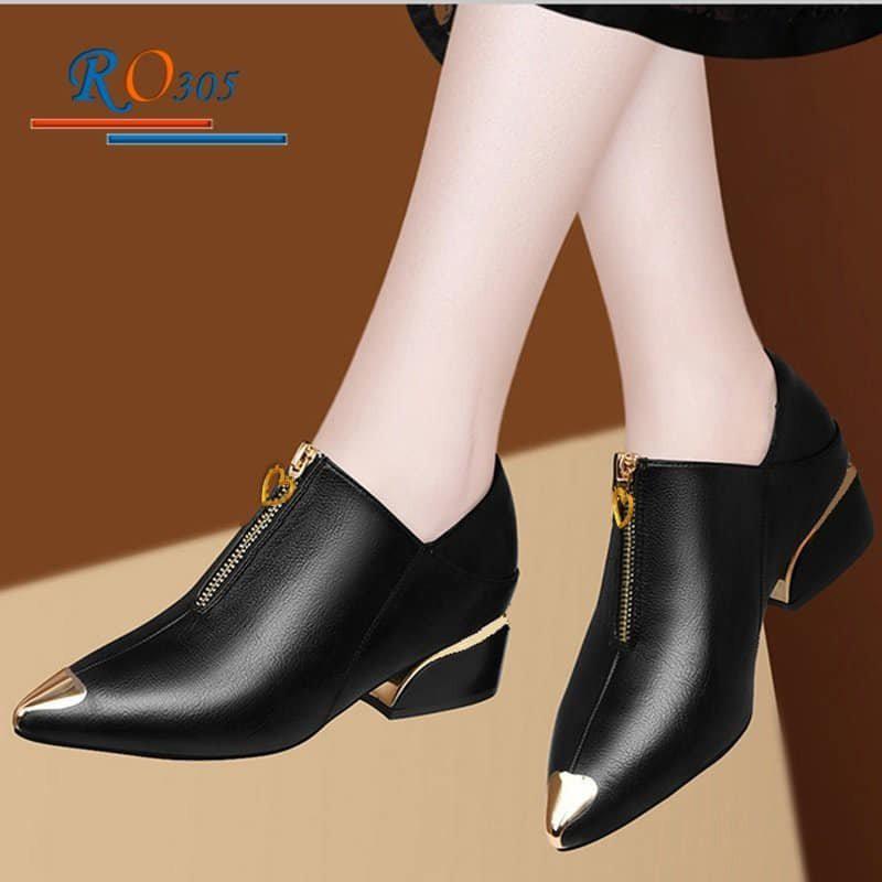 GIÀY BOOT ĐẾ THẤP RO305