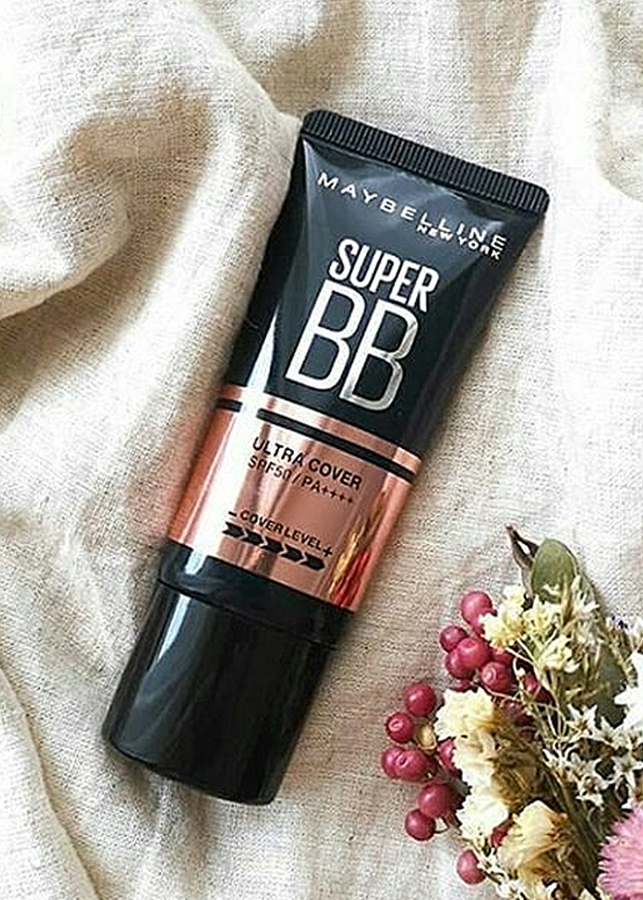 Kem Nền Maybelline Super BB Ultra Cream Cover SPF50 PA++++ 30ml Trang Điểm Hoàn Hảo PM711