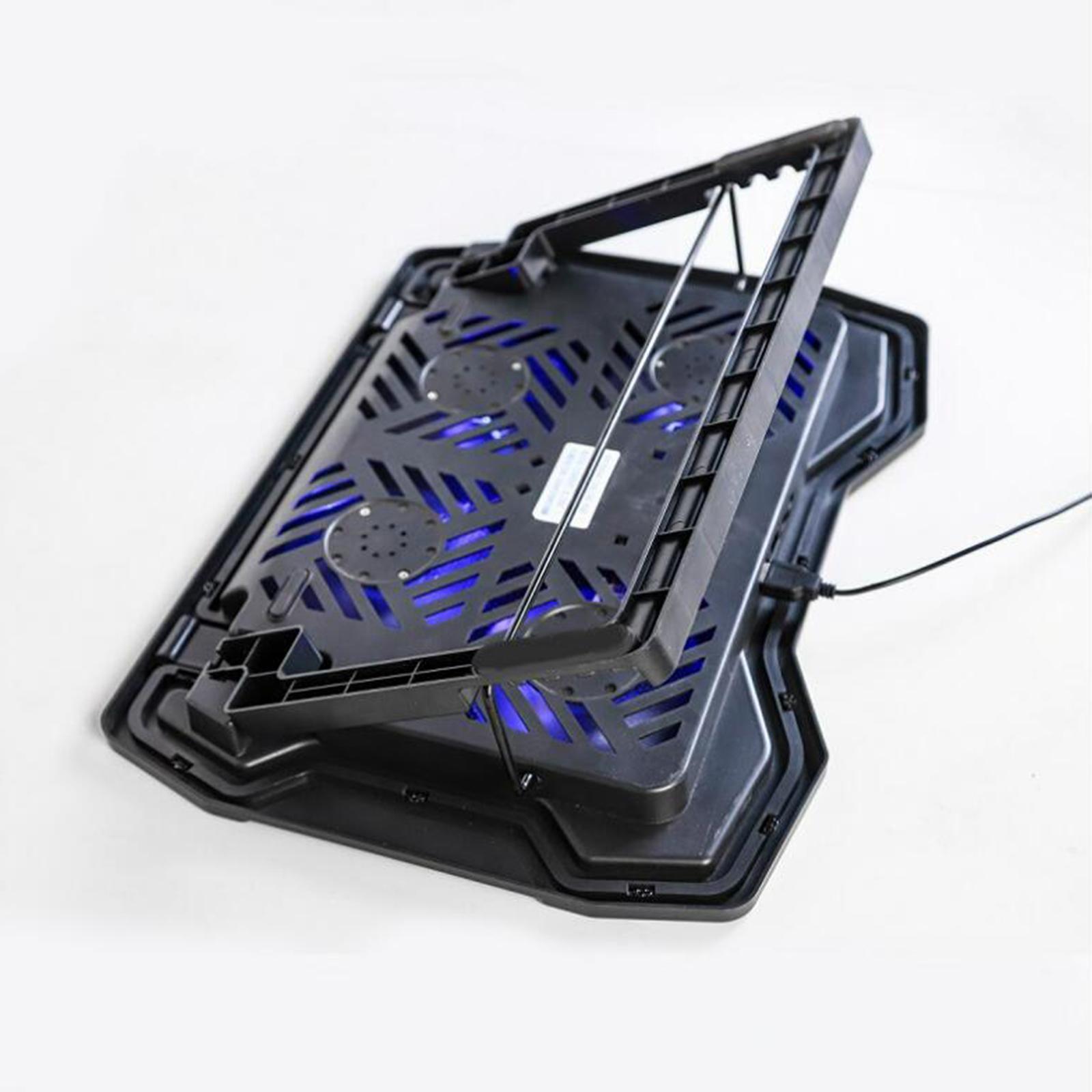 Quiet Laptop Cooling Pad for 14-17'' Laptop Notebook Portable Cooling Stand