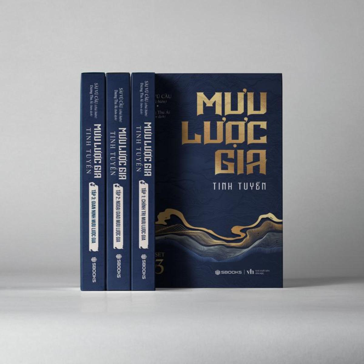 Sách - Combo 3 cuốn: Mưu Lược Gia (Boxset) - Sách minh triết phương Đông hay nhất 2024 - Sách Sbooks chính hãng
