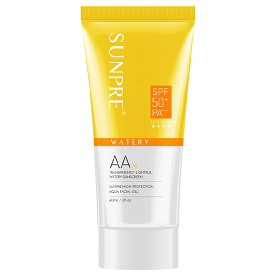 Kem Chống Nắng Không Màu Kiềm Dầu Mona Frema SUNPRE High Protection Aqua Light Facial Gel 60ml