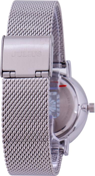Đồng Hồ Nữ Julius Hàn Quốc JA-1065A Dây Thép Màu Bạc