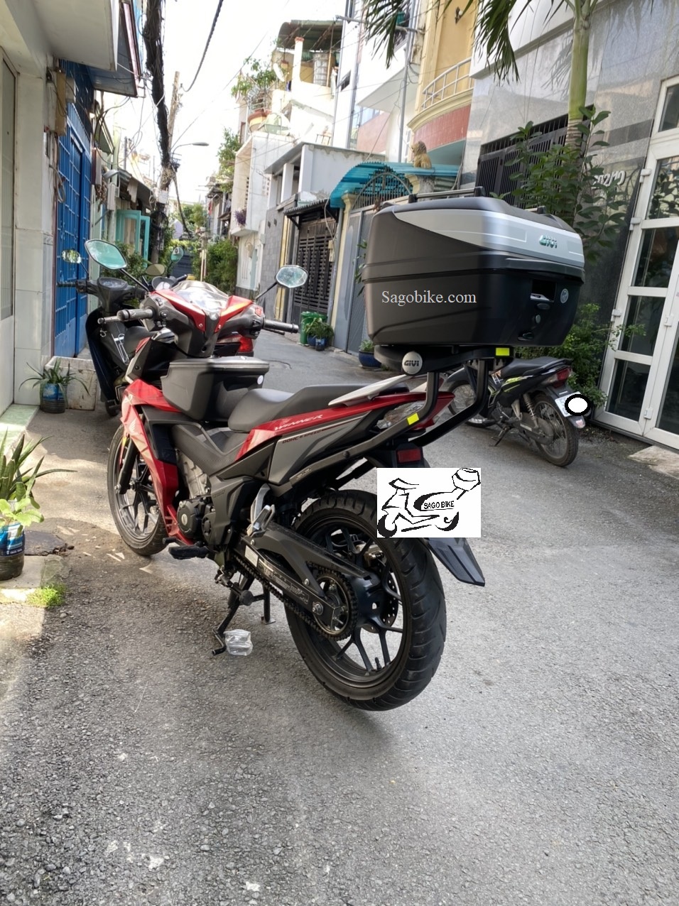 Baga Givi HRV Winner 150, baga HRV Winner V1