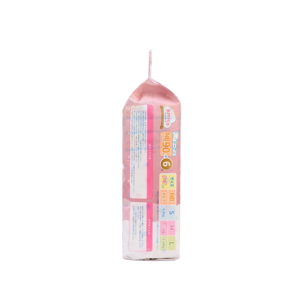 Bỉm - Tã dán Amico size NB 90+ 6 miếng