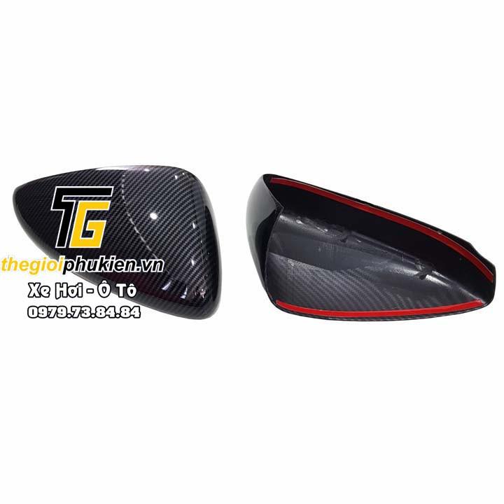 Bộ ốp gương chiếu hậu Mazda 3 2020 vân Carbon cap cấp