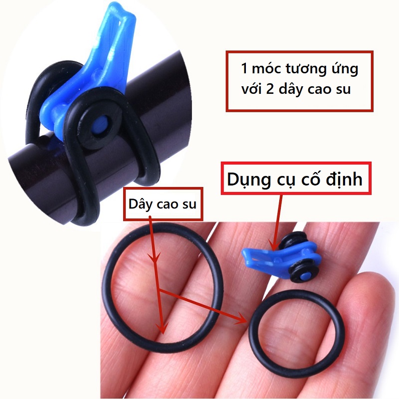 Dụng Cụ Cố Định Thiết Bị Mồi Câu Cá Chính Hãng HENGJIA  PKK11 Giúp Khi Di Chuyển An Toàn Và Tiện Lợi Hơn - Sanami Fishing