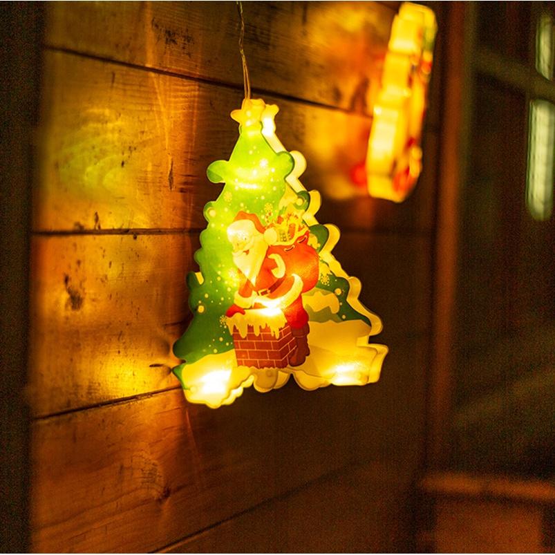 Đèn LED treo cửa sổ trang trí giáng sinh