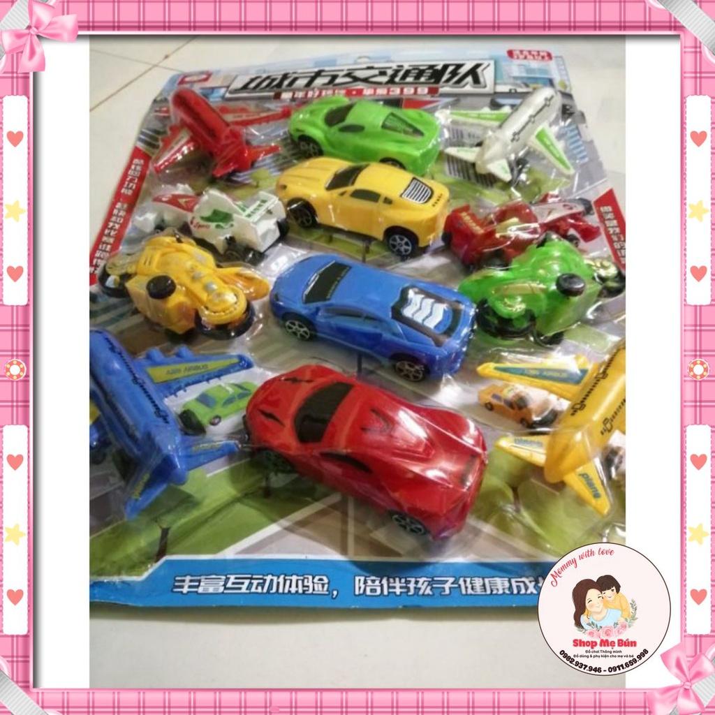 Vỉ 12 ô tô và máy bay