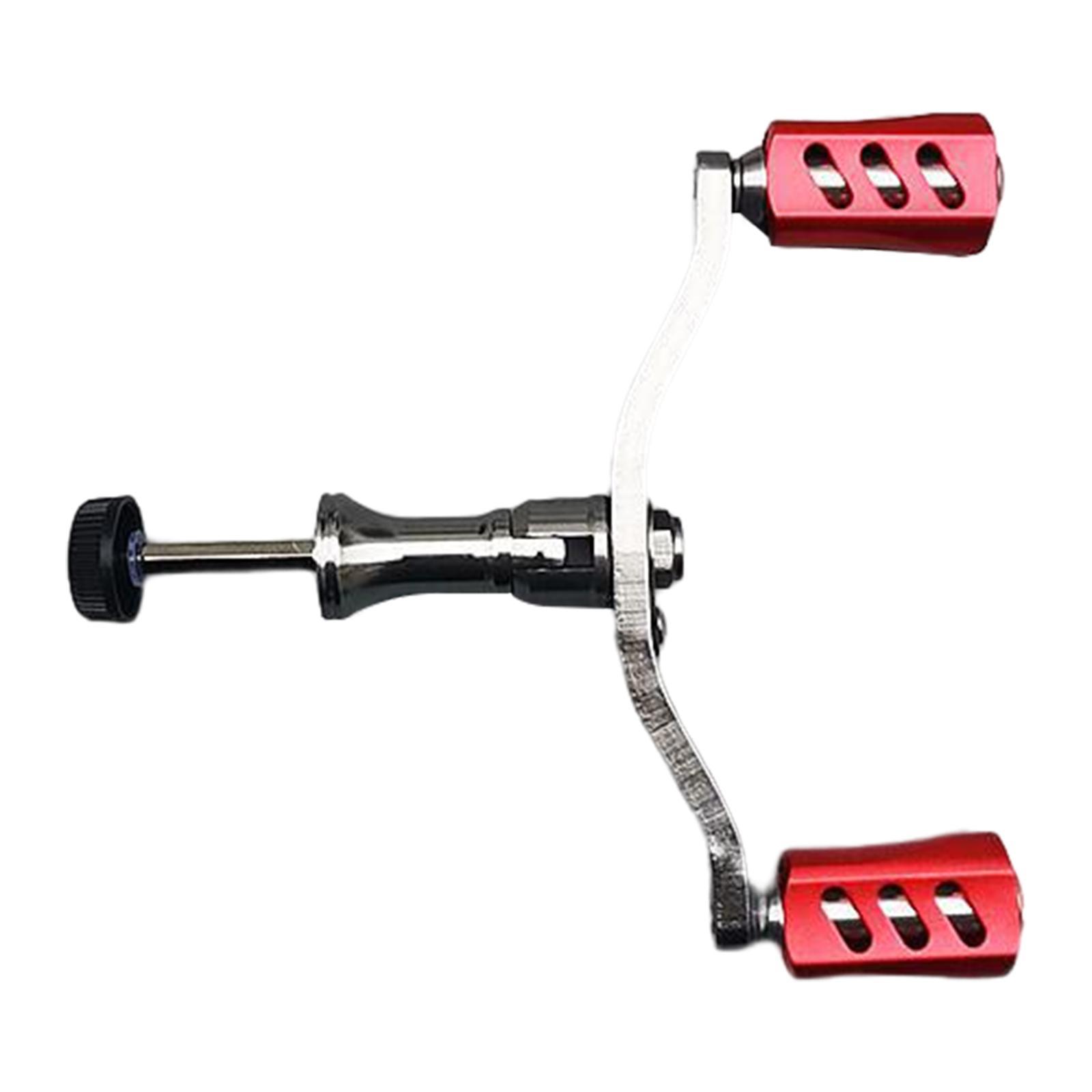 Lightweight Fishing Reel Handle Replacement for Fishing Tackles , Red