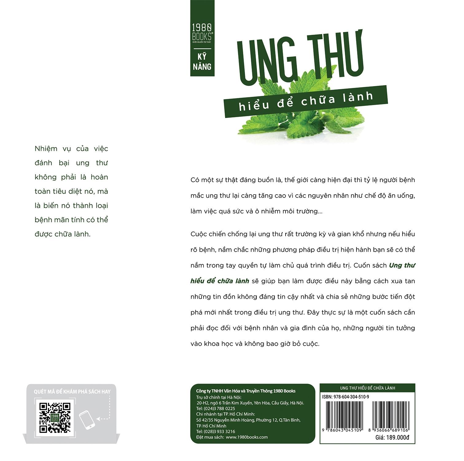 Ung Thư Hiểu Để Chữa Lành