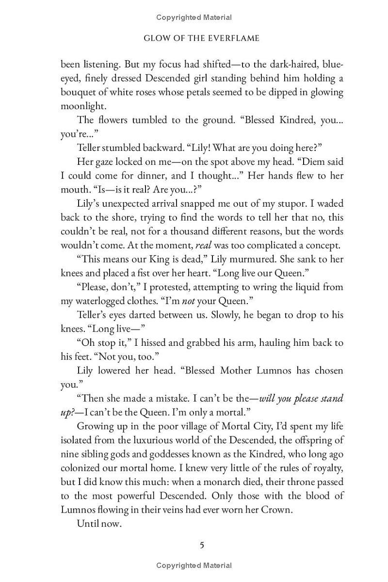 Sách ngoại văn: Glow Of The Everflame