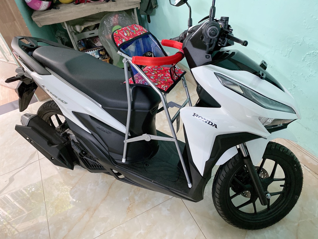 GHẾ ĐI XE VARIO CHO BÉ , GHẾ GA XÉP SẮT SƠN TĨNH ĐIỆN