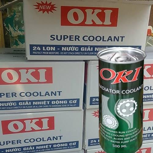 Nước Làm Mát Động Cơ Ô Tô Giải Nhiệt Động Cơ Hiệu Oki Super Coolant 500ml - Hàng chính hãng