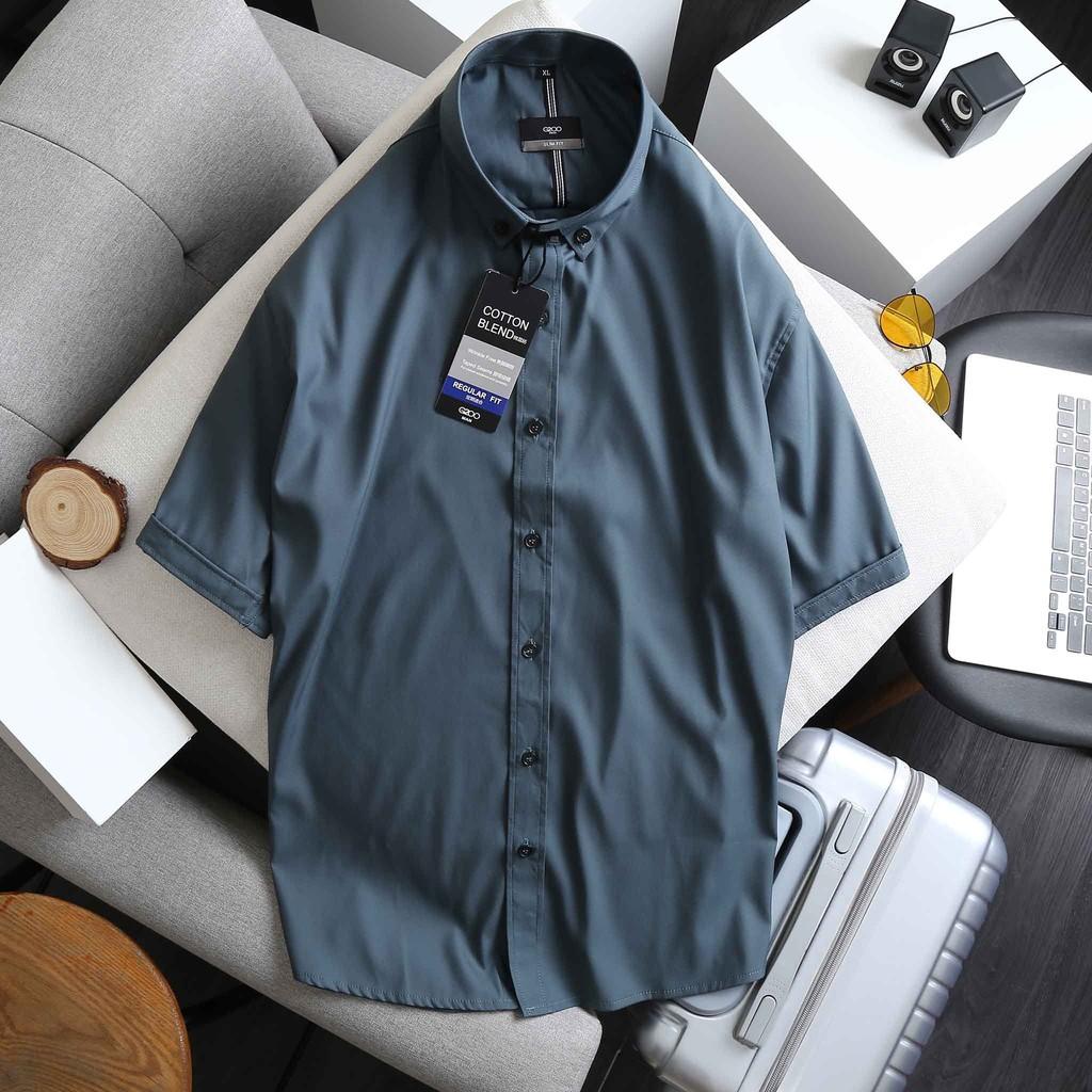 Áo sơ mi nam tay ngắn bigsize cao cấp