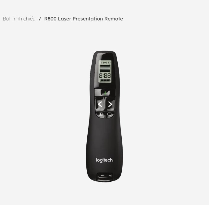 Bút trình chiếu Logitech R800 - HÀNG CHÍNH HÃNG