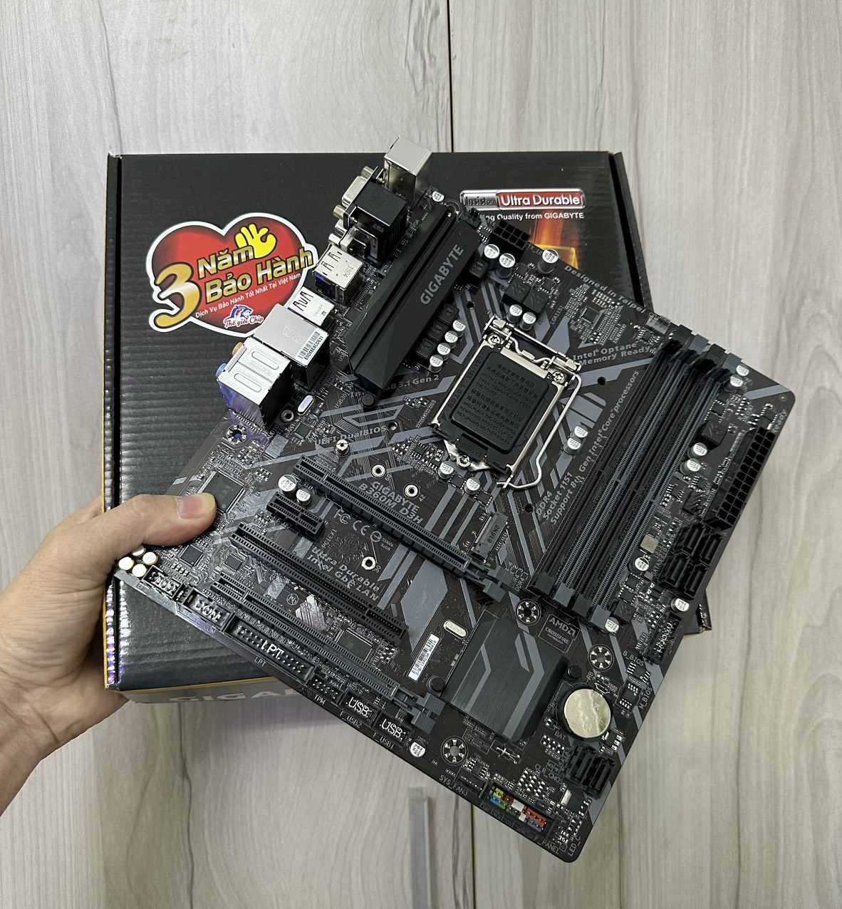 Bo Mạch Chủ (Mainboard) GIGABYTE B360M D3H (HÀNG CHÍNH HÃNG)