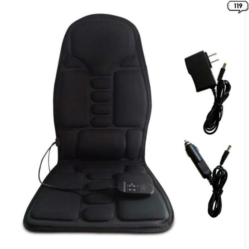 Đệm Massage Lót Ghế Xe Ô Tô Maxta Toàn Thân Có Remote Đi Kèm Gấp Gọn Tiện Lợi 119